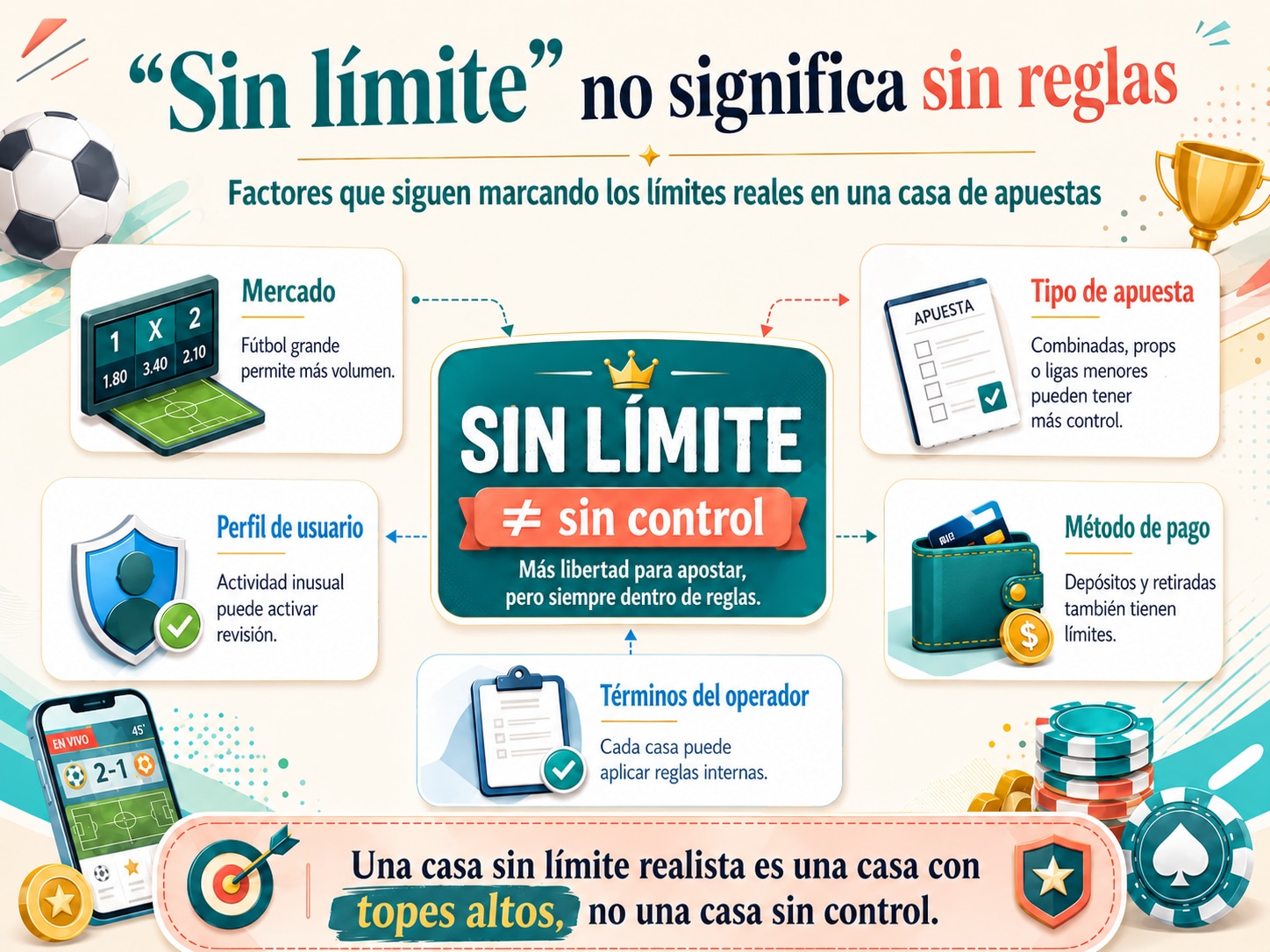 Casas de Apuestas Sin Límite de Ganancias 2026